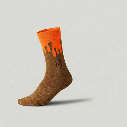 Camel/Orange CoZyG Socks - Solar