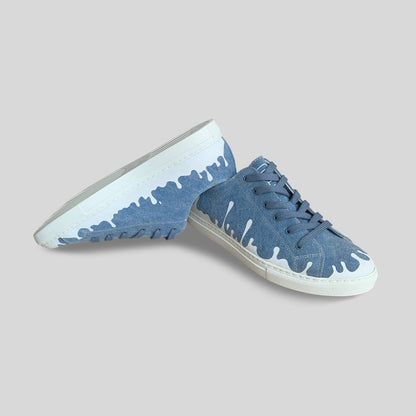 Zephyr Canvas Low-Top — Blue Canvas Sneakers