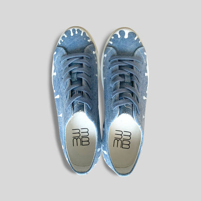 Zephyr Canvas Low-Top — Blue Canvas Sneakers